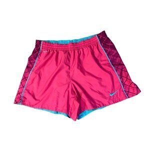 Nike Dri-Fit Shorts Womens XL Used 531774-606 Pink Turquoise